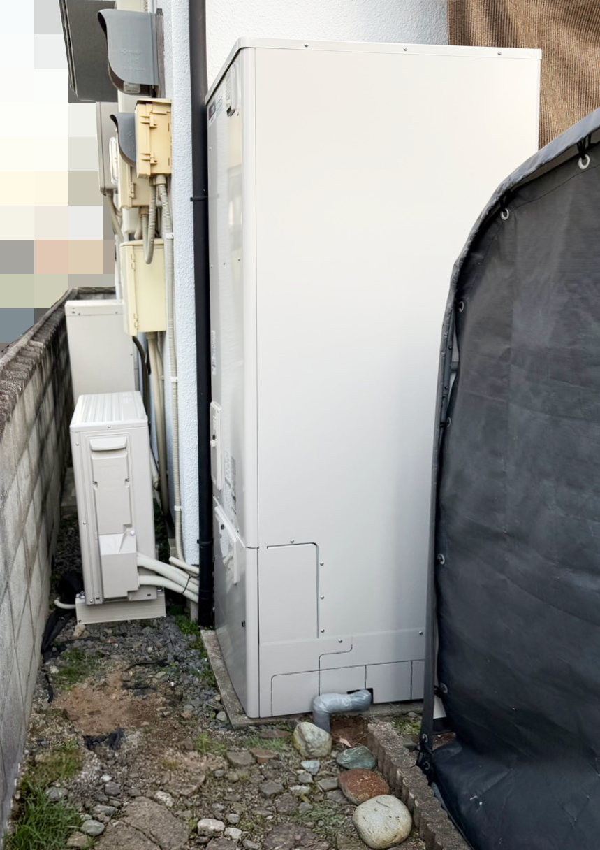 実績写真：三菱エコキュート入替　西条市W様邸