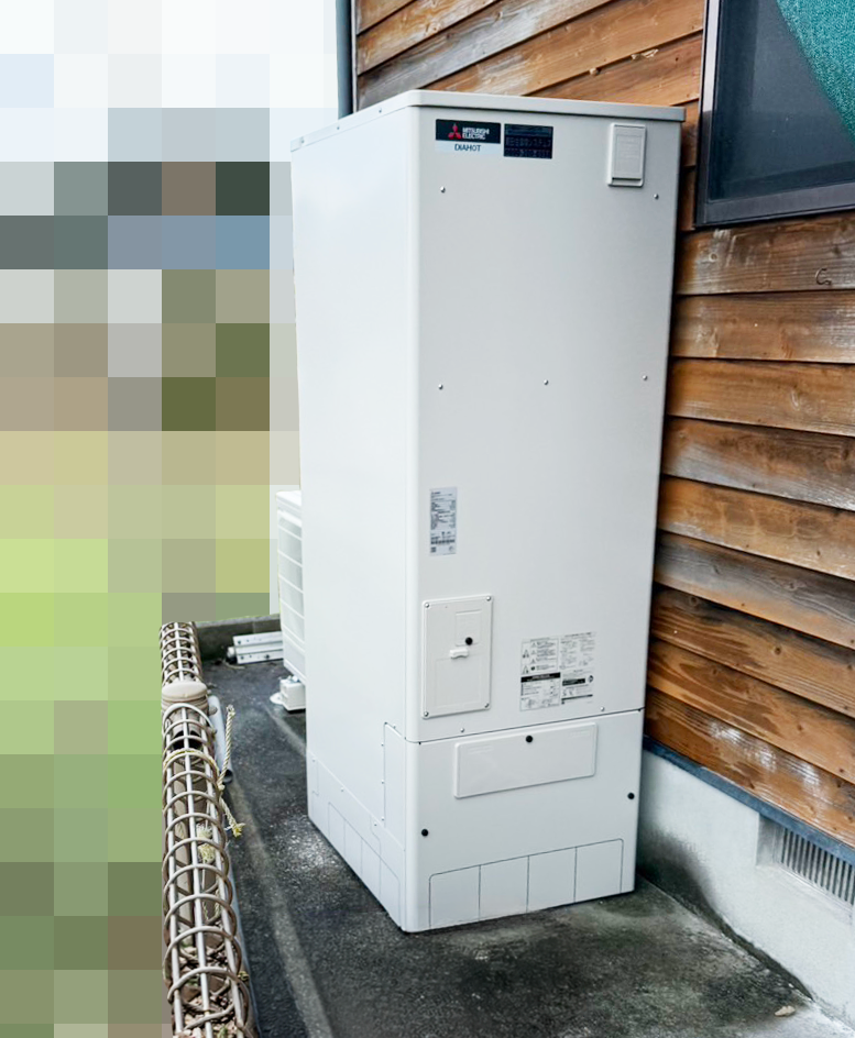 実績写真：三菱エコキュート入替　宇和島市S様邸