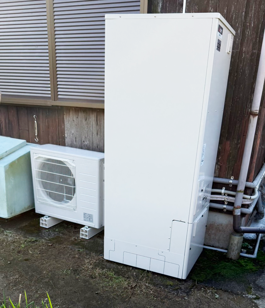 実績写真：三菱エコキュート入替　宇和島市I様邸