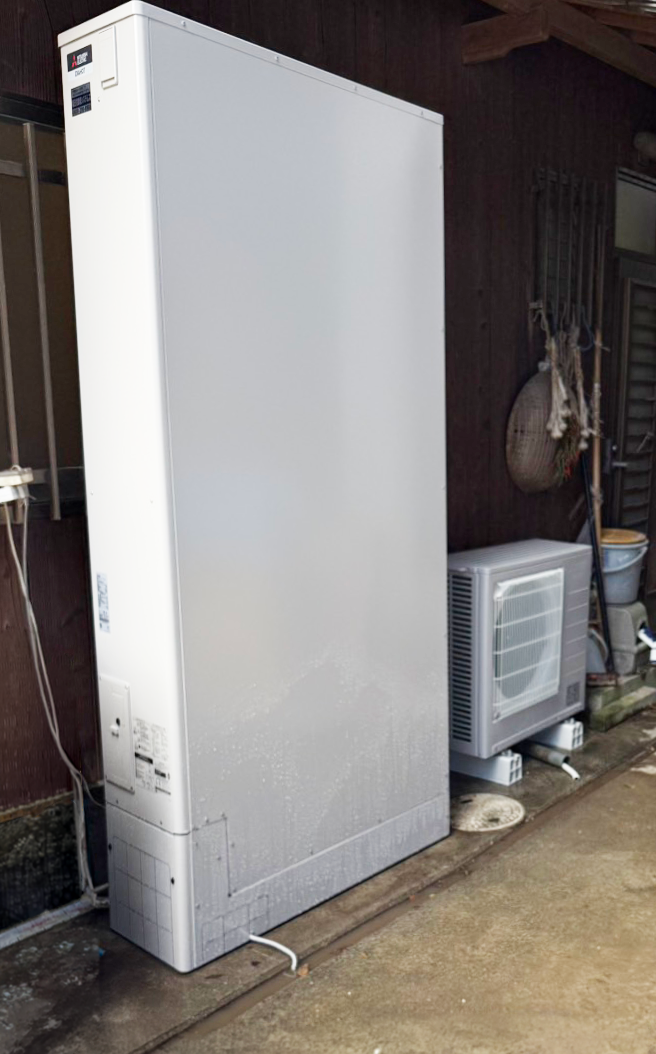 実績写真：三菱エコキュート入替　八幡浜市I様邸