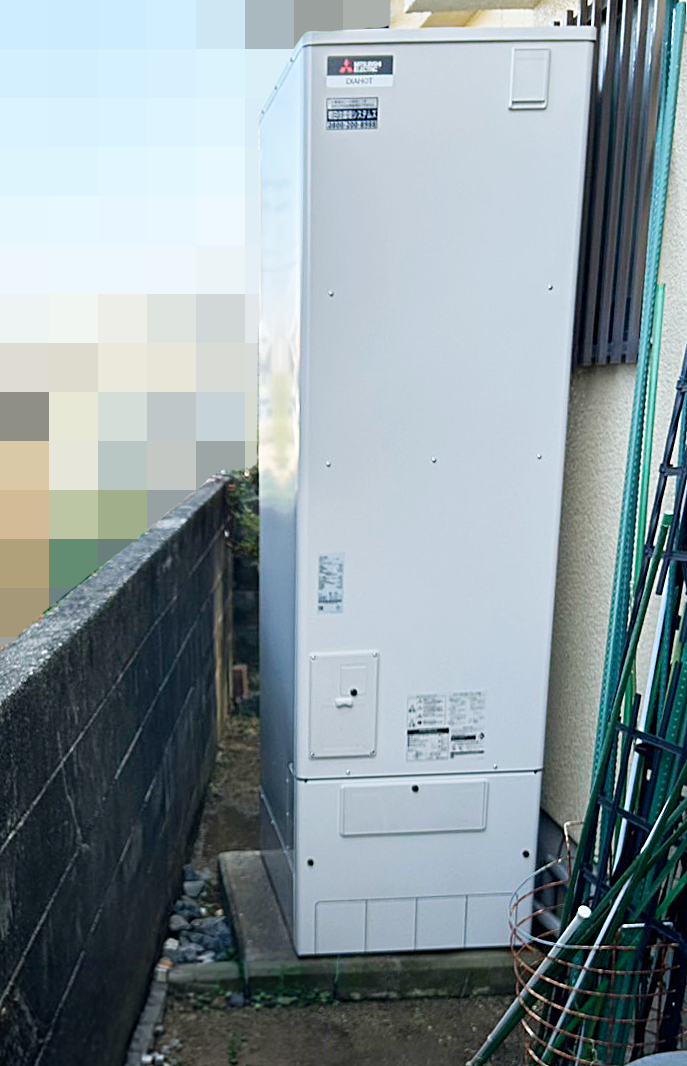 実績写真：三菱エコキュート入替　松山市Y様邸
